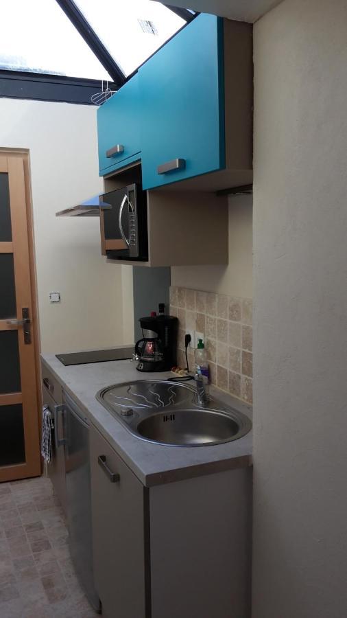 Apartamento Le Saint Léonard...Il est bleu Honfleur Exterior foto